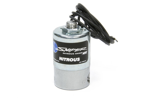 Nitrous Oxide Systems 18018NOS Nitrous Oxide Solenoid, Sniper, 1/4 in NPT Inlet, 1/8 in NPT Outlet, Stainless, Nitrous, Each