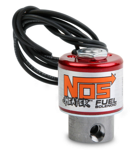 Nitrous Oxide Systems 18050NOS Nitrous Oxide Solenoid, Cheater, 1/8 in NPT Inlet, 1/8 in NPT Outlet, Stainless, Fuel, Each