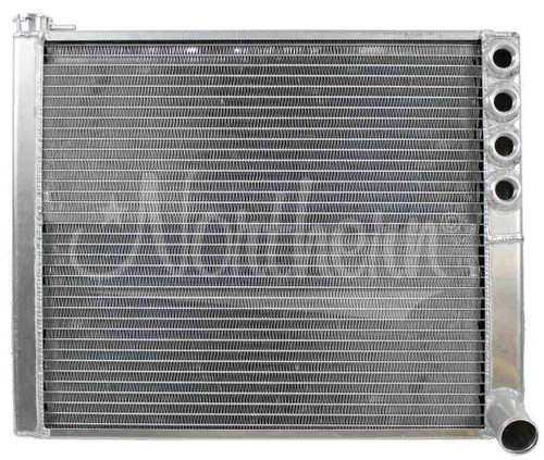 Northern Radiator 209660 Radiator, 20.500 in W x 16.250 in H x 2.250 in D, Passenger Side Inlet, Passenger Side Outlet, Aluminum, Natural, Sprint Car, Each