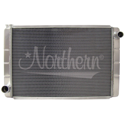 Northern Radiator 209697 Radiator, Race Pro, 31 in W x 19 in H x 3.125 in D, Passenger Side Inlet, Driver Side Outlet, Aluminum, Each