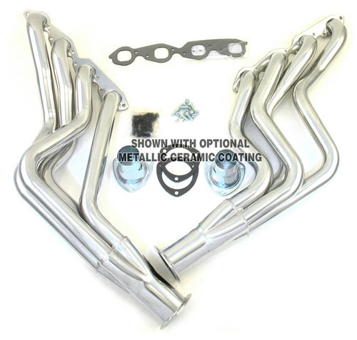 Patriot Exhaust H8026 Headers, Full Length, 2 in Primary, 3-1/2 in Collector, Steel, Natural, Big Block Chevy, GM A-Body / B-Body / F-Body 1967-87, Pair