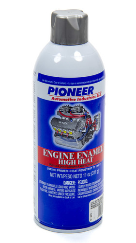 Pioneer T-62-A Paint, Engine, High Temperature, Enamel, Aluminum, 11.00 oz Aerosol, Each