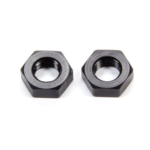 Aeroquip FCM5556 Bulkhead Nut Fitting, -3 AN, Black, Aluminum, Pair