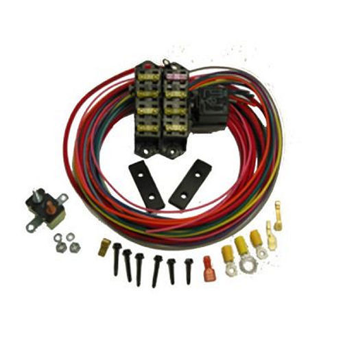 Painless Wiring 70117 Fuse Block, Auxiliary, 7 Circuit, Harness / Relay, Universal, Each