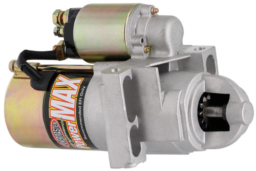 Powermaster 9200 Starter, PowerMAX, 5.1:1 Gear Reduction, Natural, 168 Tooth Flywheel, Staggered Bolt, GM V8, Each