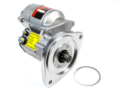 Powermaster 9504 Starter, XS Torque, 4.4:1 Gear Reduction, Natural, 164 Tooth Flywheel, 3/8 in Depth, Small Block Ford, Each