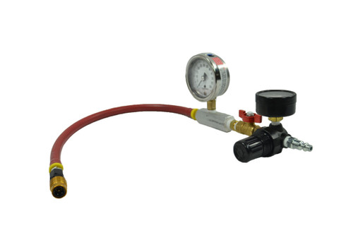 Pwr North America 75-00003 Water Pressure Setting Tool, Dual Gauge, Adjustable, Regulator Included, Pressurized Water Systems, Each