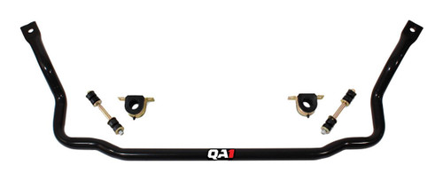 QA1 52877 Sway Bar, Front, 1-3/8 in Diameter, Steel, Black Powder Coat, GM A-Body / G-Body 1978-88, Each