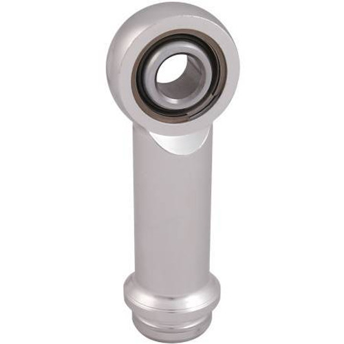 QA1 9036-201 Shock End, Spherical, 2 in Extended Length, 9/16-18 in Right Hand Thread, Aluminum, Natural, QA1 8Q / 7Q / 70 / 82 Series Shocks, Each