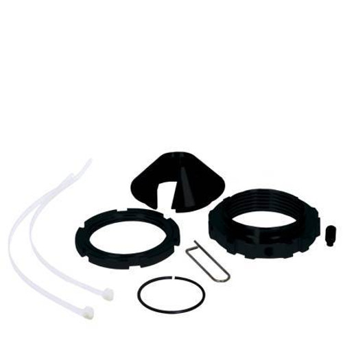 QA1 CK6Q01 Coil-Over Kit, 2.500 in ID Spring, Bump Stop Included, Aluminum, Black Anodized, QA1 6Q Series Shocks, Kit