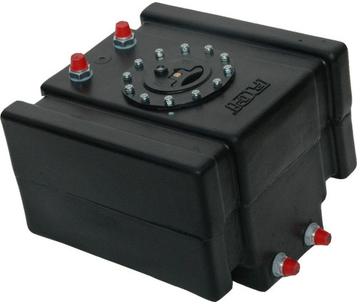Rci 2050D Fuel Cell, 5 gal, 13 in Wide x 13 in Deep x 8 in Tall, 8 AN Male Outlet / Return / Vent, Foam, Plastic, Black, Each