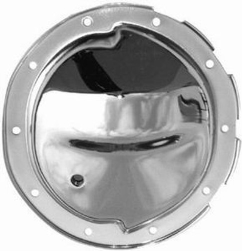 Racing Power Co-Packaged R4135 Differential Cover, Steel, Chrome, 8.5 in, GM 10-Bolt, Each