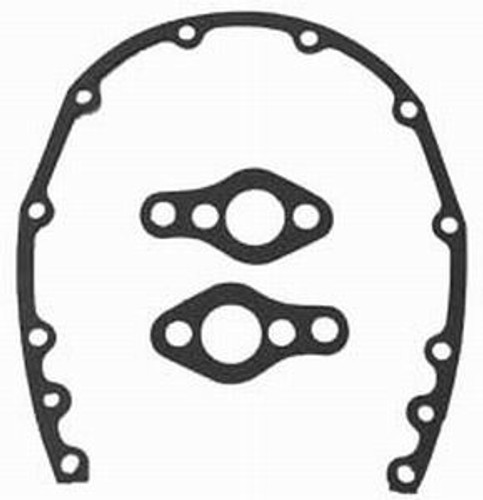 Racing Power Co-Packaged R6040G Timing Cover Gasket, Composite, Small Block Chevy, Kit