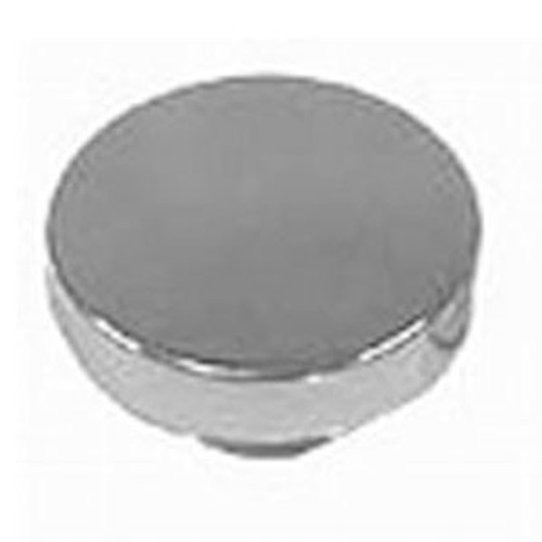 Racing Power Co-Packaged R6050 Oil Fill Cap, Push-In, Round, 1-1/4 in Valve Cover Hole, Aluminum, Polished, Each