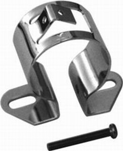 Racing Power Co-Packaged R9648 Ignition Coil Bracket, Canister Style, Remote Mount, Steel, Chrome, Universal, Each