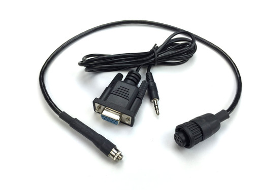 Racepak 280-CA-SR-UDX Data Transfer Cable, 6 ft Long, 9-pin Serial Connector to 5-pin Mating Connector, Racepak LDX Data Logger, Each