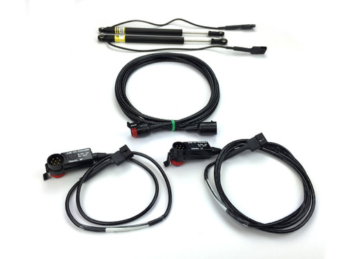 Racepak 280-KT-DSHKTRVF Shock Travel Sensor Kit, 0 to 4 in Travel, Wiring Harness, Racepak Digital Dash, Each