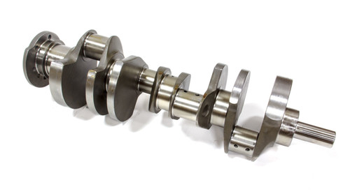 Scat Enterprises 4-400P-4250-6700-2200 Crankshaft, Standard Weight, 4.250 in Stroke, Internal Balance, Forged Steel, 2-Piece Seal, Pontiac V8, Each