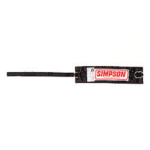 Simpson Safety 36000BK Arm Restraint Harness, SFI 3.3, Individual Straps, Padded Arm Bands, Nylon, Black, Adult, Kit
