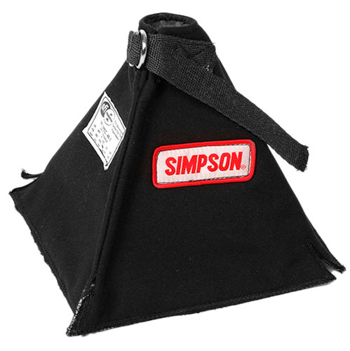 Simpson Safety 36012S Shifter Boot Cover, SFI 48.1, 7.25 in x 6.25 in Base, Nomex / Kevlar Lining, Black, Each