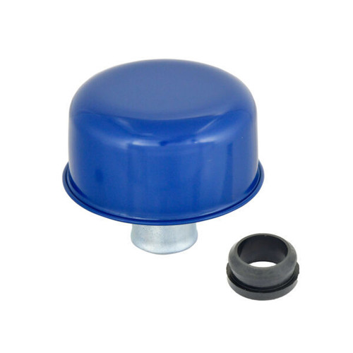 Specialty Products Company 7199BL Breather, Push-In, Round, 1-1/4 in Hole, Steel, Blue Paint, Each