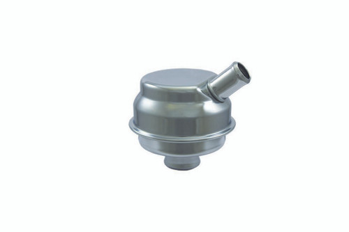 Specialty Products Company 7275 Breather, Push-In, Round, 1-1/4 in Hole, 5/8 in Hose Evacuation Fitting, Steel, Chrome, Each