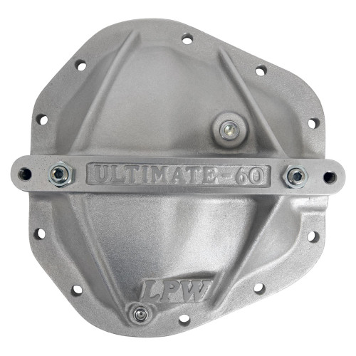 Strange D3509 Differential Cover, Ultimate Support, Hardware Included, Aluminum, Natural, Dana 60, Each