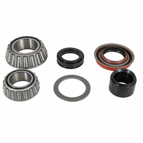 Strange N1923 Pinion Bearing Kit, Daytona Style, Adapter Sleeve / Pinion Seal / Spacer / Shims / Washer Included, 28 Spline, Ford 9 in, Kit