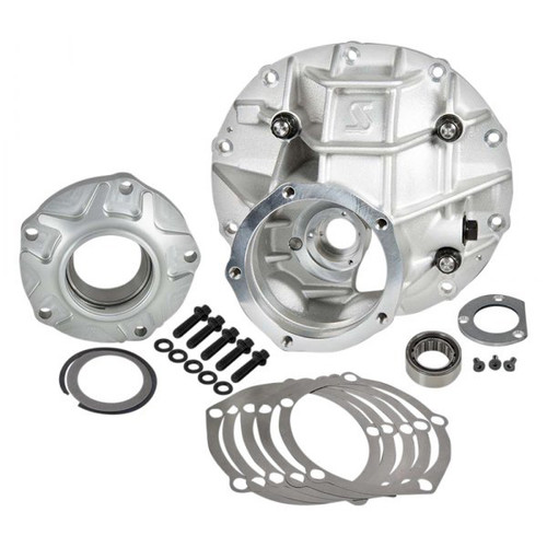 Strange P3200 Differential Case, HD Pro, 3.062 in Bore, Hardware Included, Aluminum, Natural, Ford 9 in, Kit