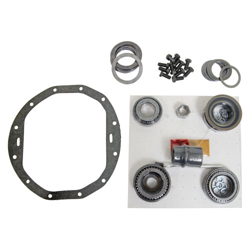 Strange R5211 Differential Installation Kit, Bearings / Crush Sleeve / Gaskets / Hardware / Shims, GM 12-Bolt, Kit