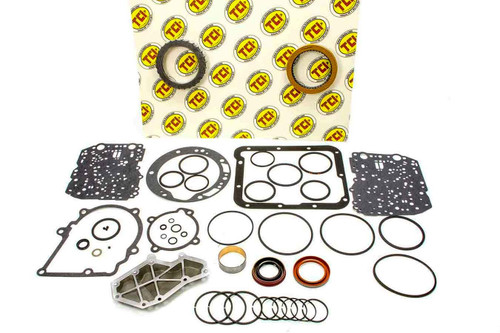 TCI 529500 Transmission Rebuild Kit, Automatic, Master Racing Overhaul, Clutches / Steels / Bands / Filter / Gaskets / Seals, C4, Kit