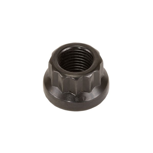 ARP 301-8318 Nut, M12 x 1.25 Thread, 12-Point Head, Steel, Black Oxide, Each