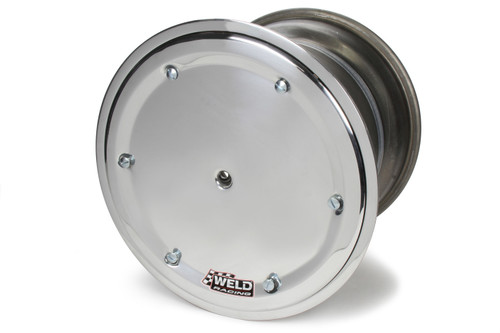 Weld Racing 559-5454-6 Wheel, Wide 5 XL, 15 x 14 in, 4.000 in Backspace, Wide 5 Bolt Pattern, Beadlock, Cover Included, Aluminum, Polished, Each