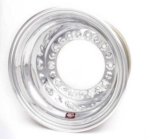 Weld Racing 570-5015 Wheel, Wide 5 HS, 15 x 10 in, 5.000 in Backspace, Wide 5 Bolt Pattern, Aluminum, Polished, Each