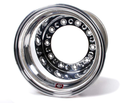 Weld Racing 571-5415 Wheel, Wide 5 HS, 15 x 14 in, 5.000 in Backspace, Wide 5 Bolt Pattern, Aluminum, Polished, Each