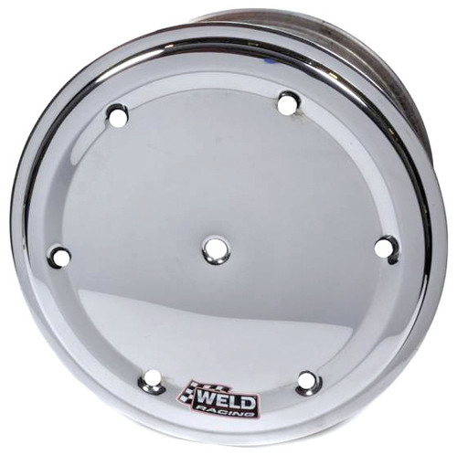 Weld Racing 860-50953-6 Wheel, Direct Mount, 15 x 9 in, 3.000 in Backspace, 5 x 9.75 in Bolt Pattern, Beadlock, Cover Included, Aluminum, Polished, Each