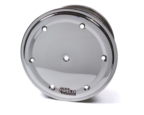Weld Racing 860-50954-6 Wheel, Direct Mount, 15 x 9 in, 4.000 in Backspace, 5 x 9.75 in Bolt Pattern, Beadlock, Cover Included, Aluminum, Polished, Each