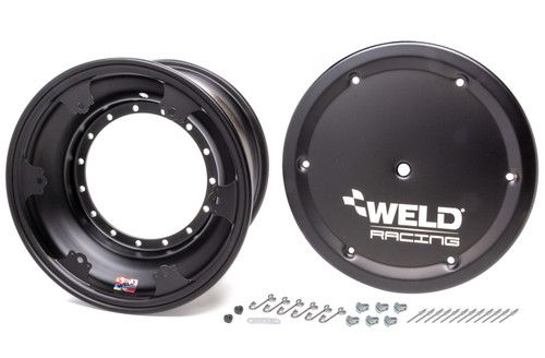 Weld Racing 860B-50905-6 Wheel, Direct Mount, 15 x 9 in, 5.000 in Backspace, 5 x 9.75 in Bolt Pattern, Aluminum, Black Anodized, Each