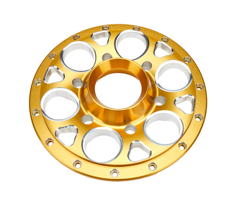 Weld Racing P613-7094 Wheel Center Section, Magnum 6-Pin, Lug Mount Center, Aluminum, Gold Anodized, 15 in Wheels, Each