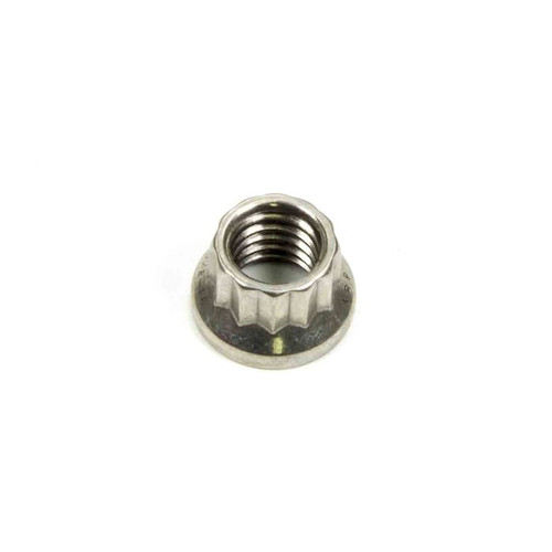 ARP 401-8301 Nut, 3/8-16 in. RH Thread, 12-Point, Stainless Steel, Polished, Each