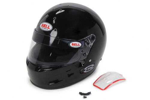 Bell Helmets 1420A52 K-1 Sport Helmet, Full Face, Snell SA2020, Head and Neck Support Ready, Metallic Black, X-Small, Each