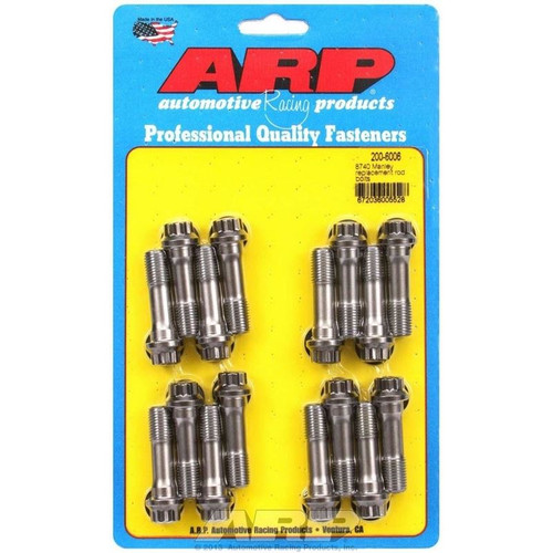 ARP 200-6006 Manley, Pro Connecting Rod Bolts, 12-Point, Chromoly, Set of 16