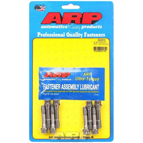 ARP 200-6210 Universal Pro Connecting Rod Bolts, 12-Point, ARP2000, Set of 8