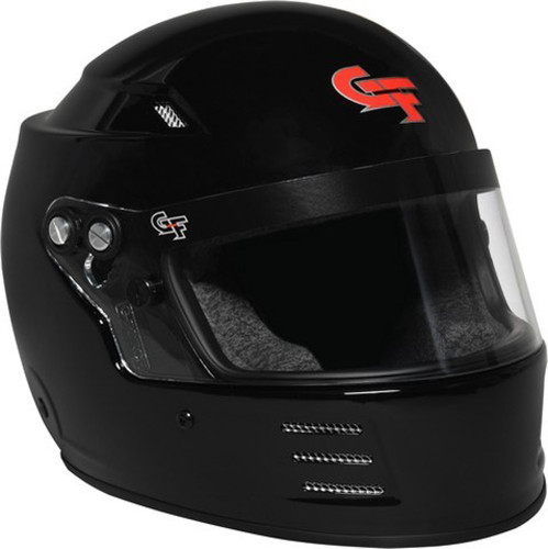 G-Force 3419BK Rookie Helmet, Full Face, SFI 24.1, Black, One Size Fits All, Black, Each