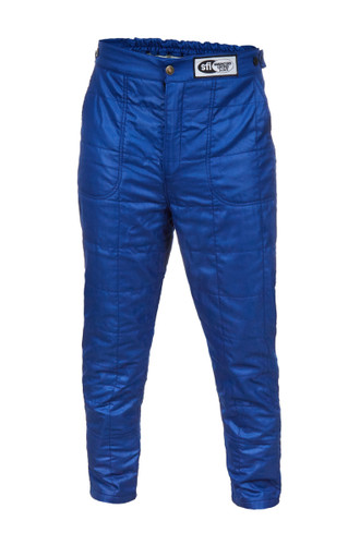 G-Force 35453SMLBU G-Limit Driving Pants, SFI 3.2A/5, Multi Layer, Fire Retardant Cotton/Nomex, Blue, Small, Each