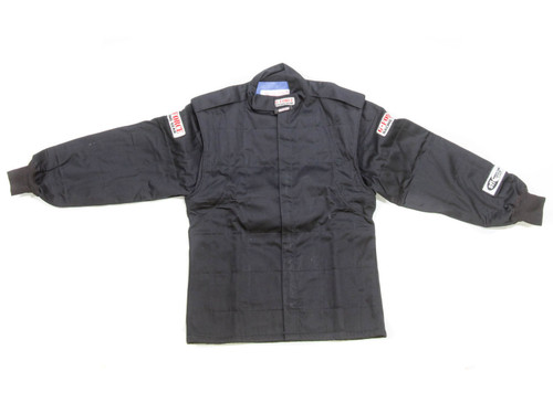 G-Force 4526MEDBK GF525 Driving Jacket, SFI 3.2A/5, Multi Layer, Fire Retardant Cotton, Black, Medium, Each