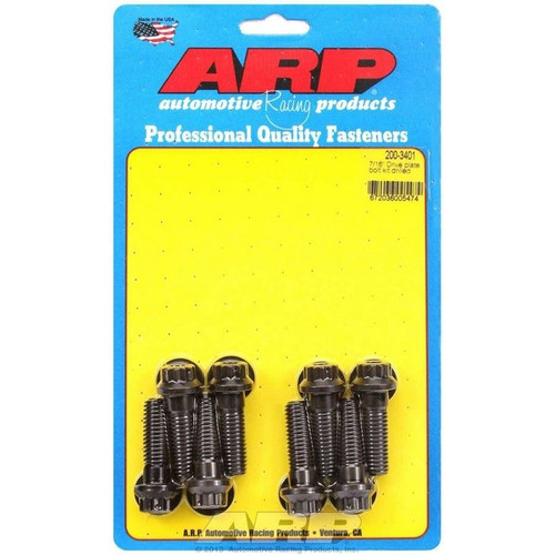 ARP 200-3401 Universal Drive Plate Bolts, 7/16-14 in. Thread, 1.500 in. Long, Set of 8