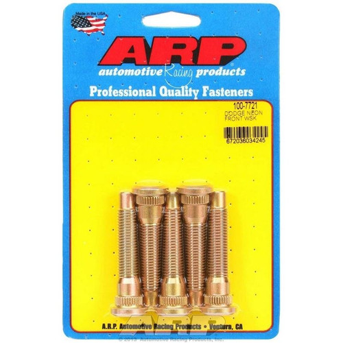 neji　5本セットCRDP ARP 100-7708 Late GM Camaro, Firebird, Wheel Studs, M12 x