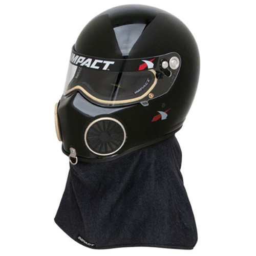 Impact Racing 18020310 Nitro Helmet, Full Face, Snell SA2020, Head and Neck Support Ready, Black, Small, Each