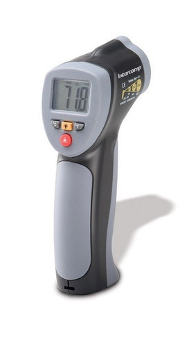Intercomp 360018-E Pyrometer, Infrared Laser, Minus 58-1022 Degrees Fahrenheit, Case, Each